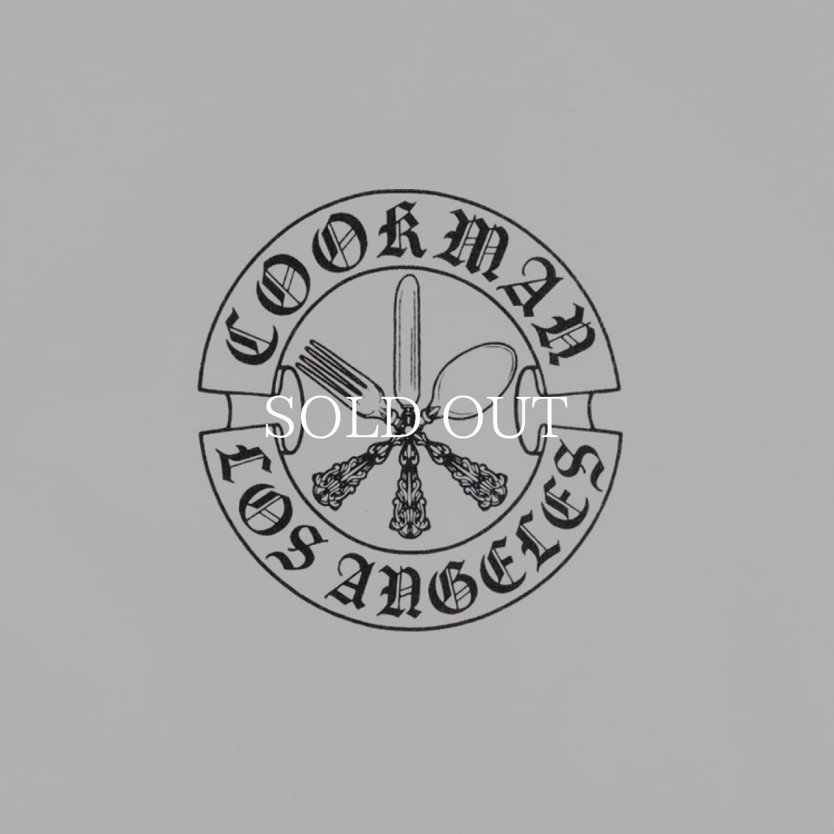 画像6: COOKMAN  ロングスリーブ Tシャツ Cutlery (6)