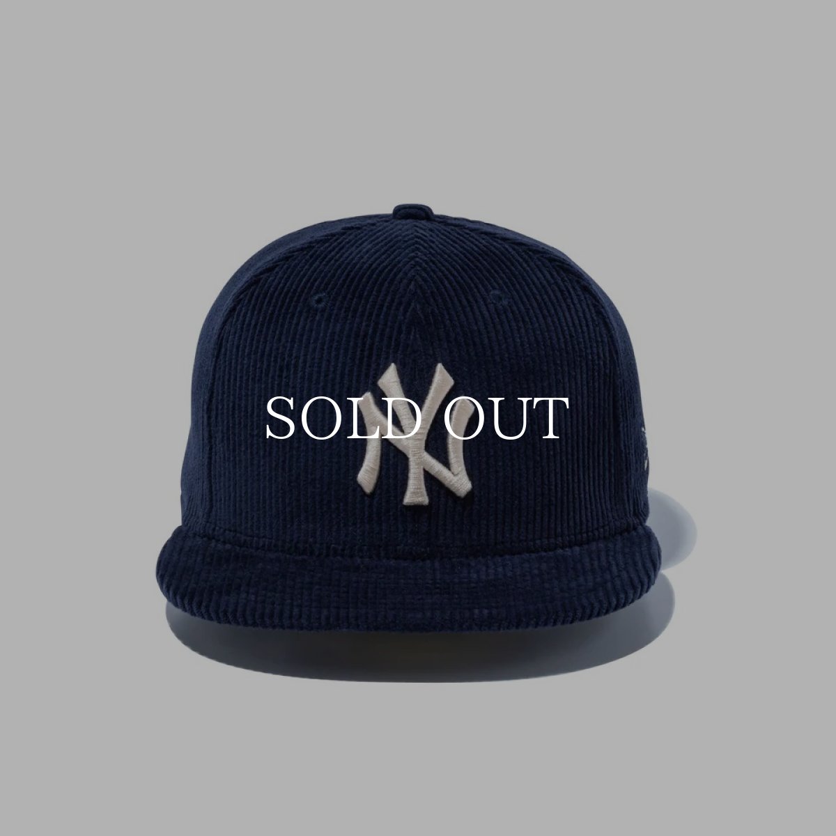 画像2: NEW ERA  59FIFTY MLB Corduroy コーデュロイ ニューヨーク・ヤンキース ネイビー (2)