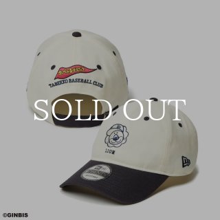 NEW ERA 9TWENTY たべっ子どうぶつ らいおん クローム ネイビー