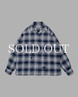 BOWWOW シャツ Lサイズ BOWWOW/バウワウ】OXFORD BD SHIRTS BANDANNA REPAIRED