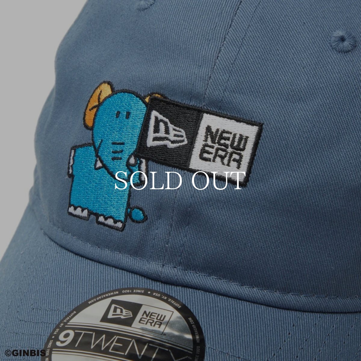 画像6: NEW ERA  9TWENTY たべっ子どうぶつ ぞう ボックスロゴ スレート (6)