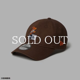 NEW ERA 9TWENTY たべっ子どうぶつ ボックスロゴうさぎキャップ 9TWENTY たべっ子どうぶつ うさぎ ボックスロゴ クローム