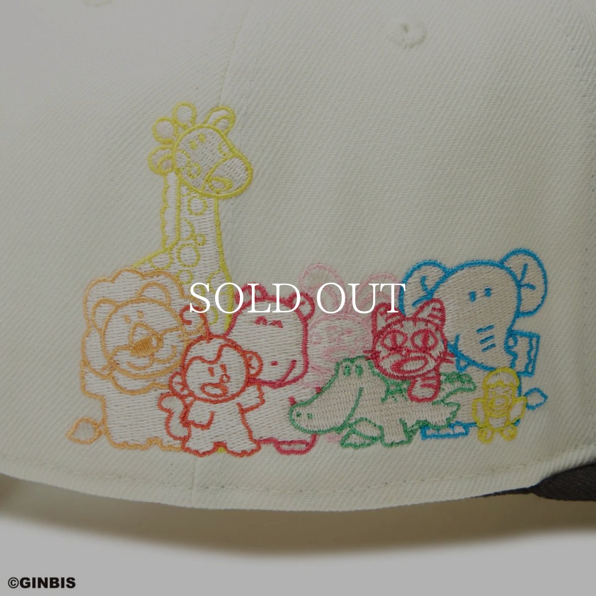 画像9: NEW ERA  9FIFTY たべっ子どうぶつ Dream Animals クローム ブラックバイザー (9)