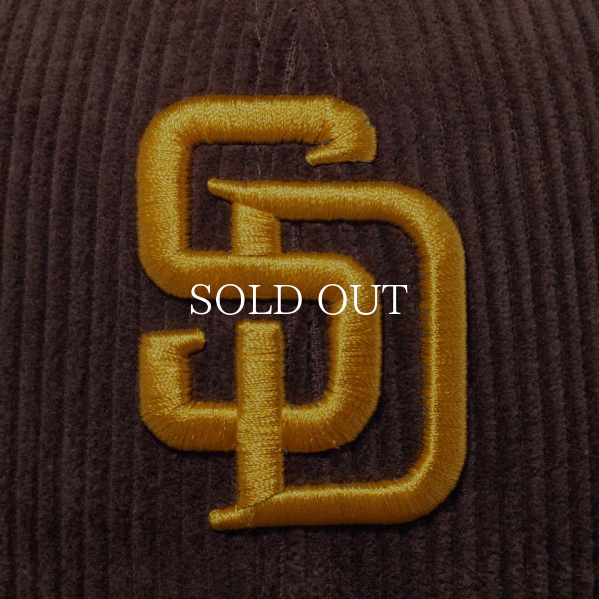 画像3: NEW ERA  59FIFTY MLB Corduroy コーデュロイ サンディエゴ・パドレス キャメル (3)
