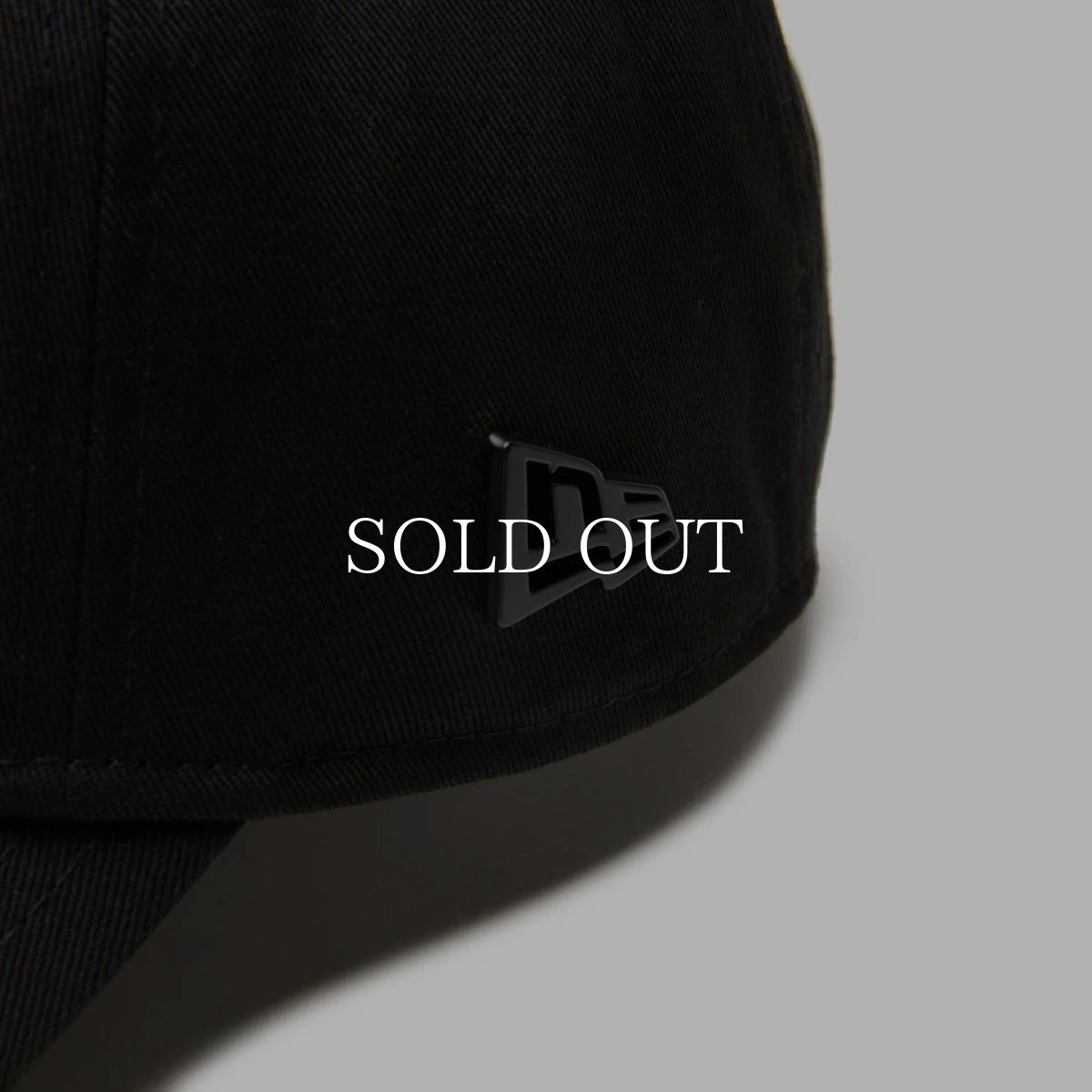 画像3: NEW ERA  9TWENTY Rubber Patch ブラック (3)