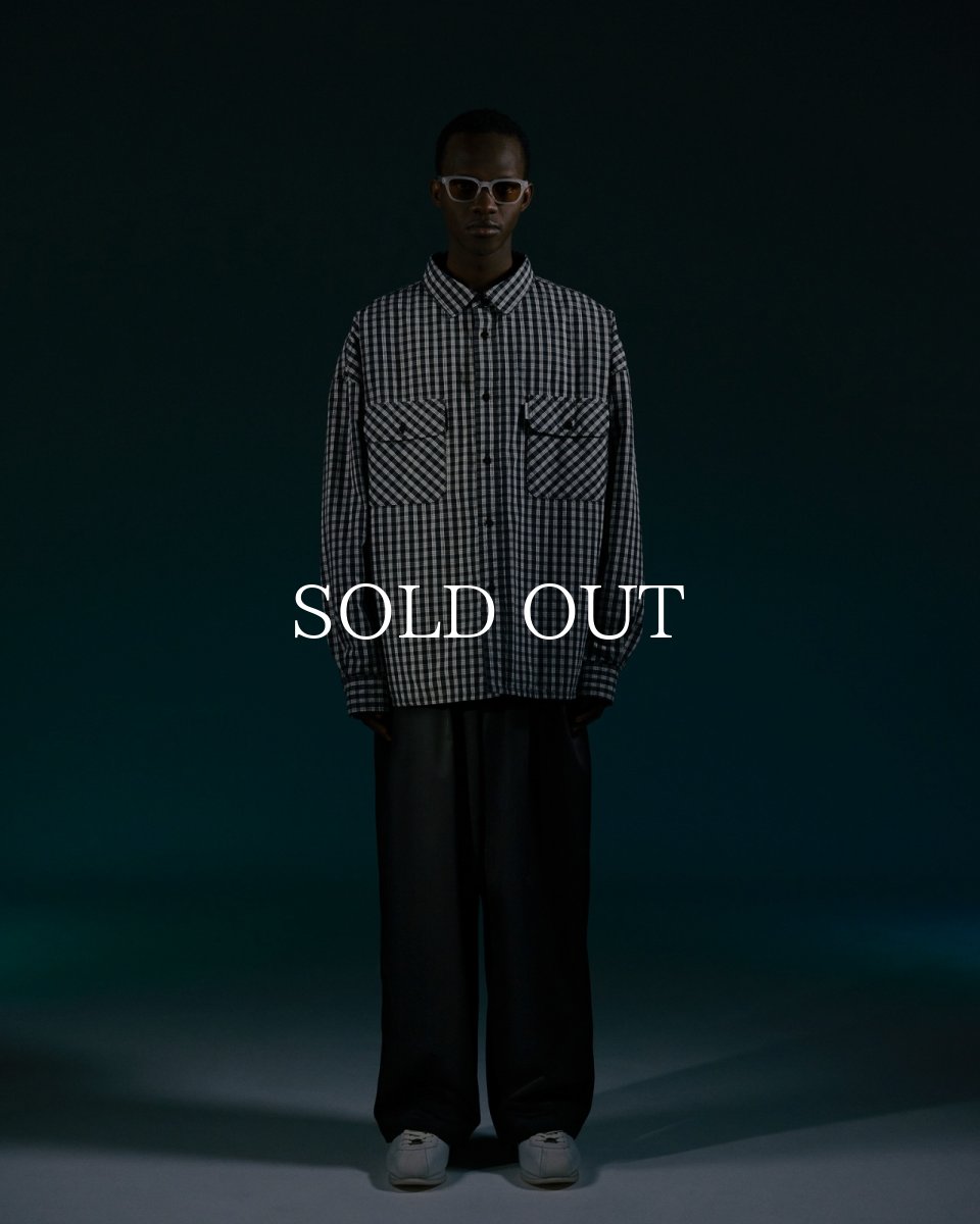 画像4: COOTIE   Dobby Check Quilting CPO Jacket (4)