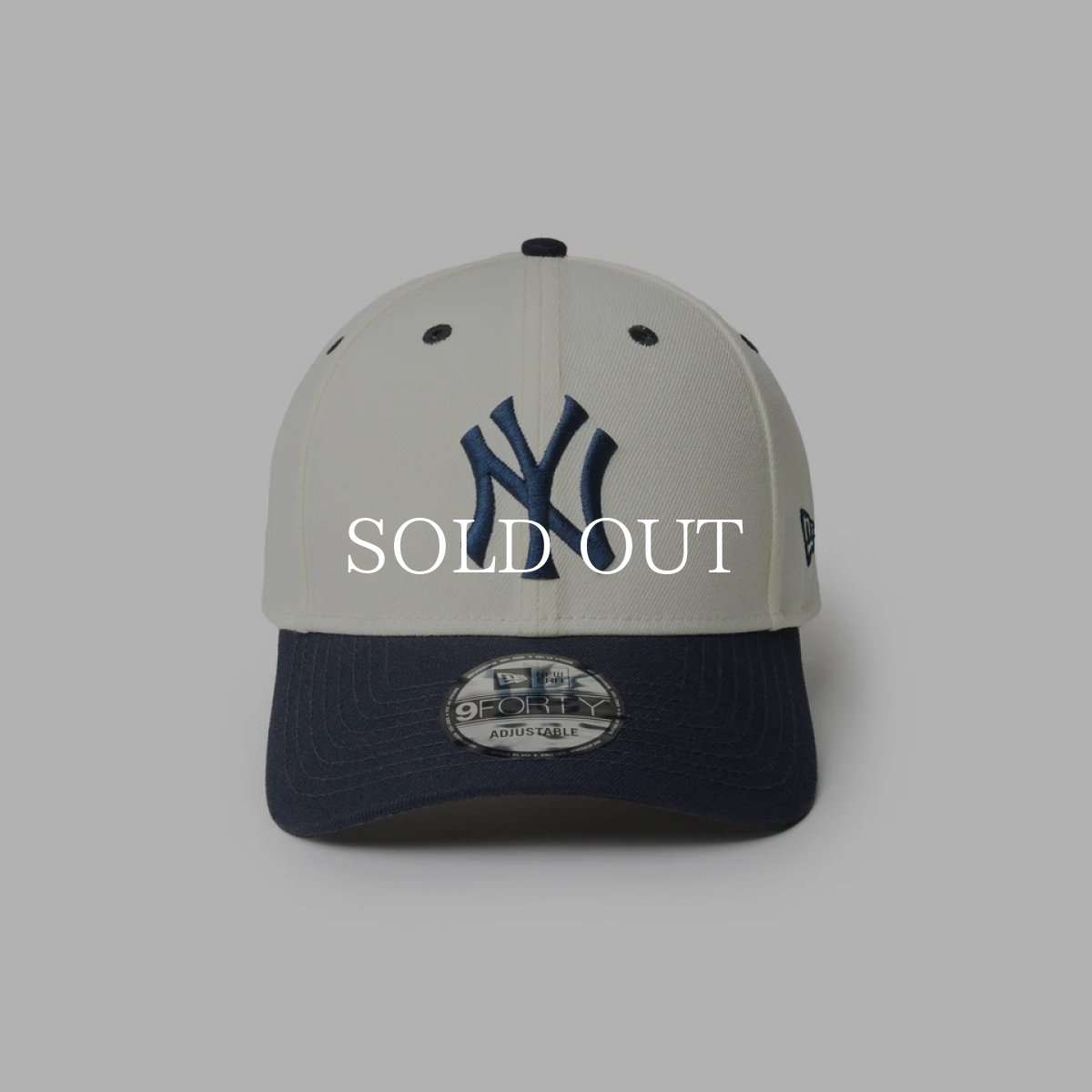 画像8: NEW ERA  9FORTY MLB Color Custom ニューヨーク・ヤンキース クローム バイザーネイビー (8)