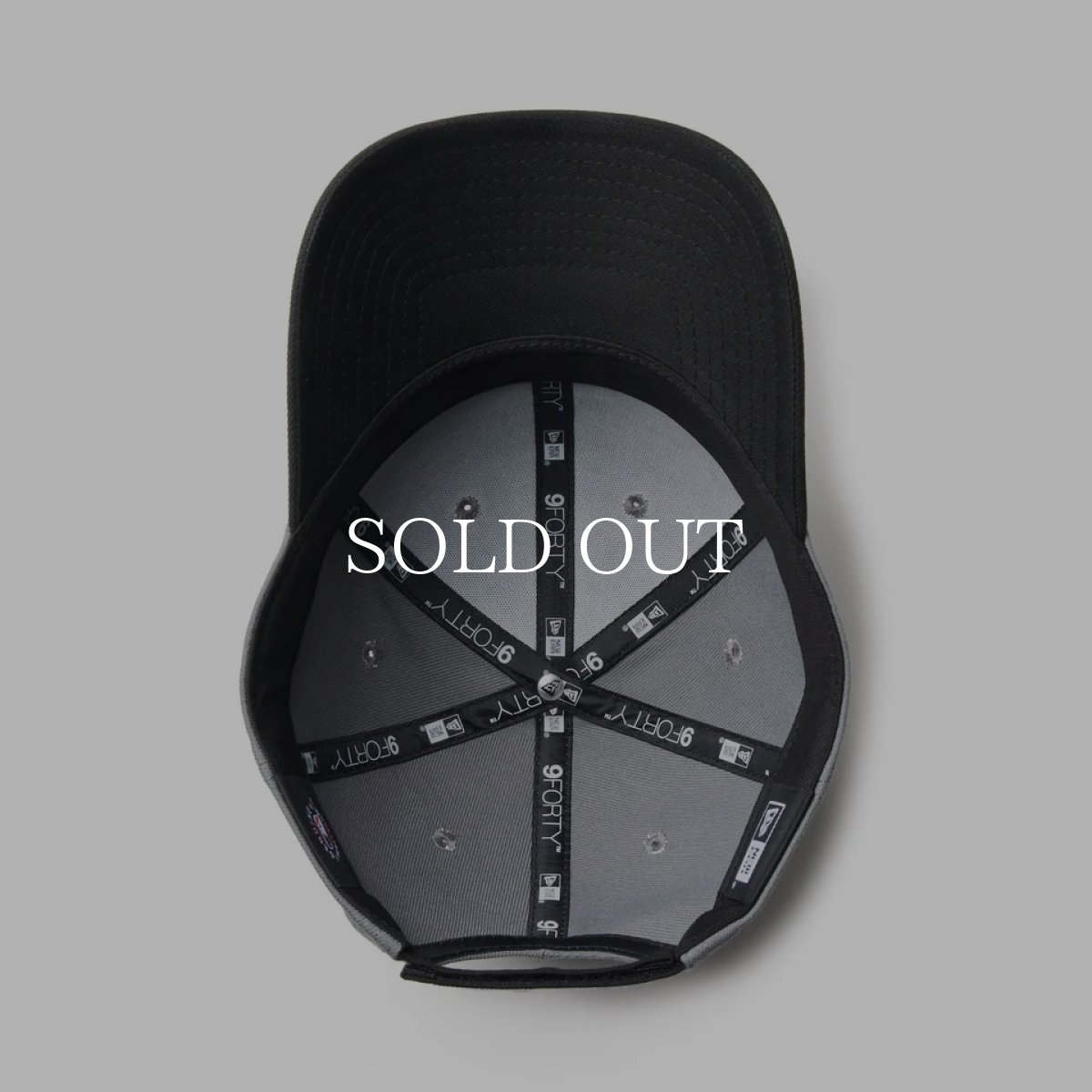 画像4: NEW ERA  9FORTY MLB Color Custom シカゴ・ホワイトソックス ストームグレー ブラックバイザー (4)