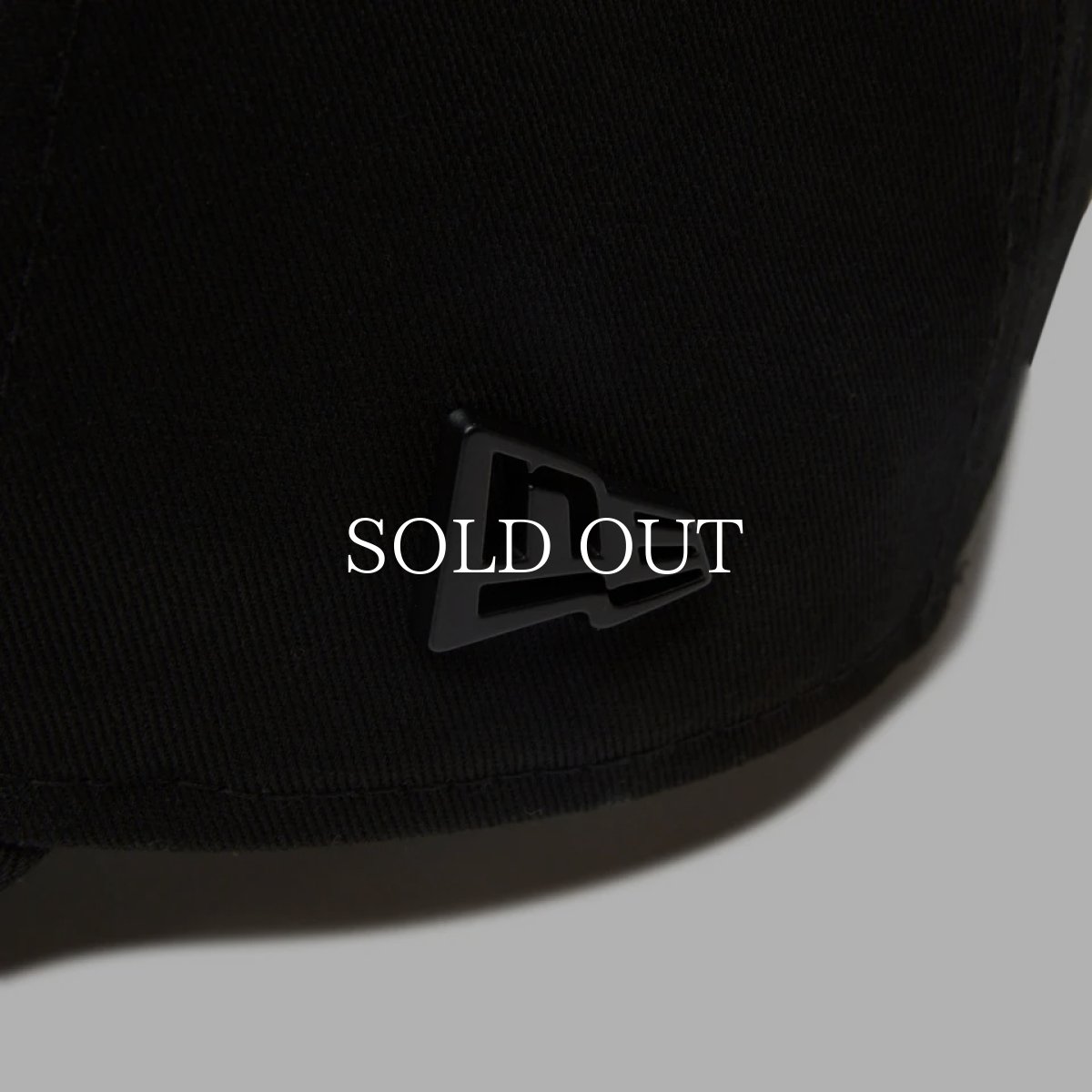 画像6: NEW ERA  9FORTY A-Frame Rubber Patch ブラック (6)