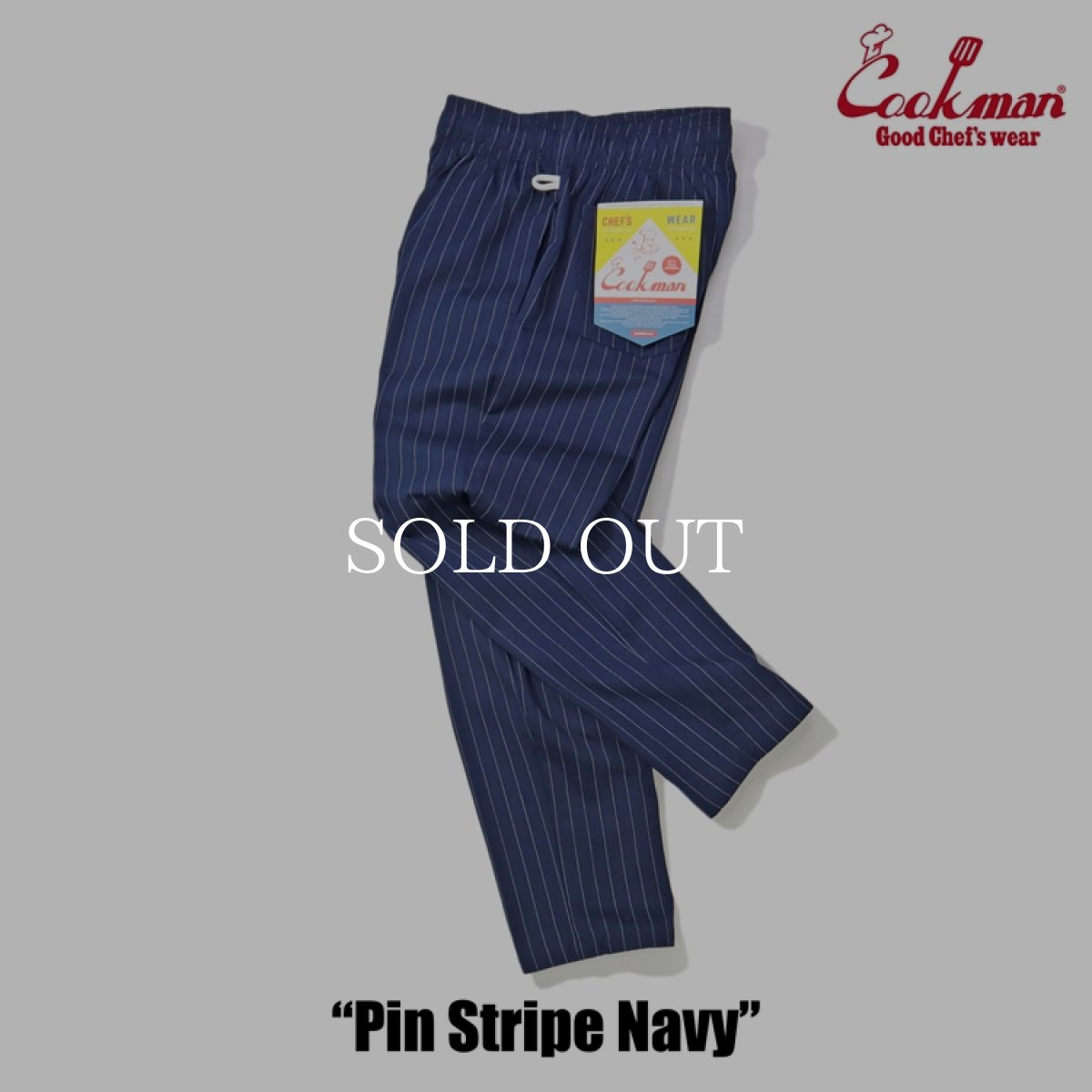画像6: COOKMAN  Chef Pants Pin Stripe Navy (6)