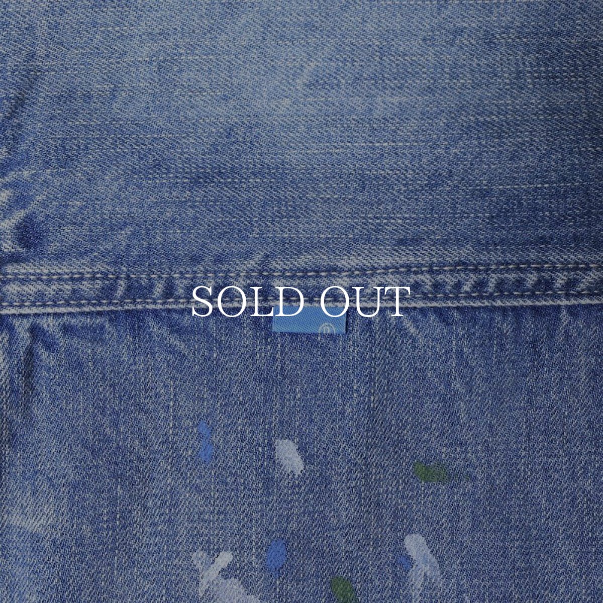 画像8: Liberaiders  FLAG DENIM JACKET (8)