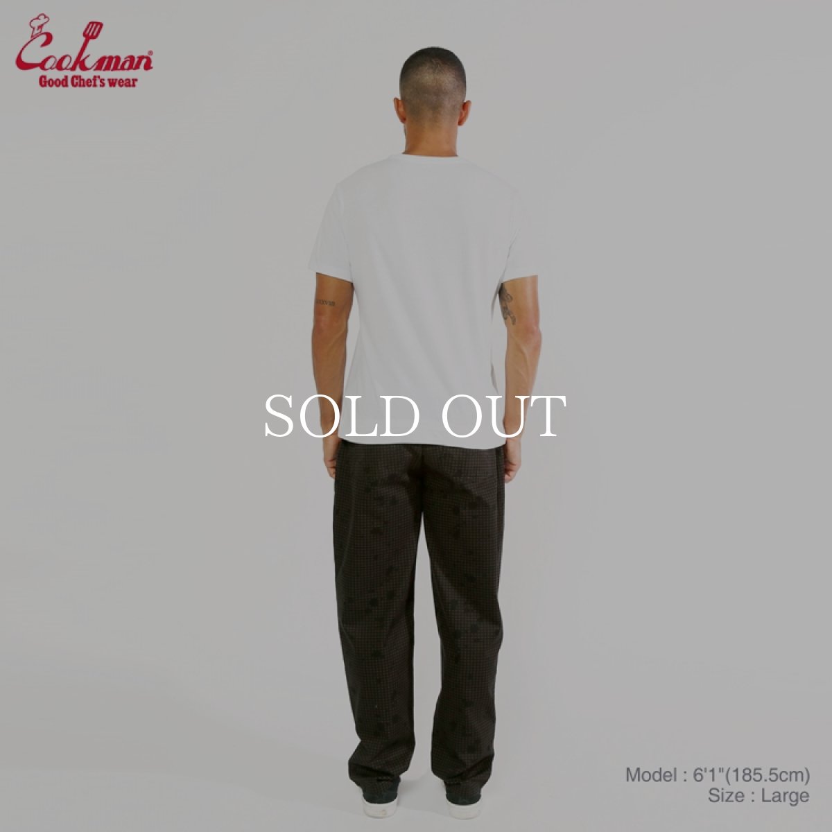 画像15: COOKMAN  Chef Pants Sauce Splash Camo Black (15)