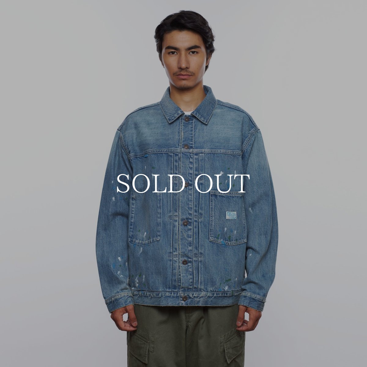 画像11: Liberaiders  FLAG DENIM JACKET (11)