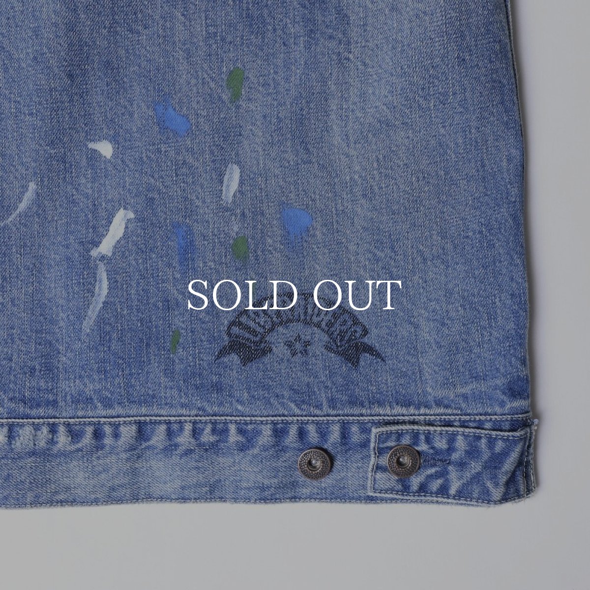 画像4: Liberaiders  FLAG DENIM JACKET (4)