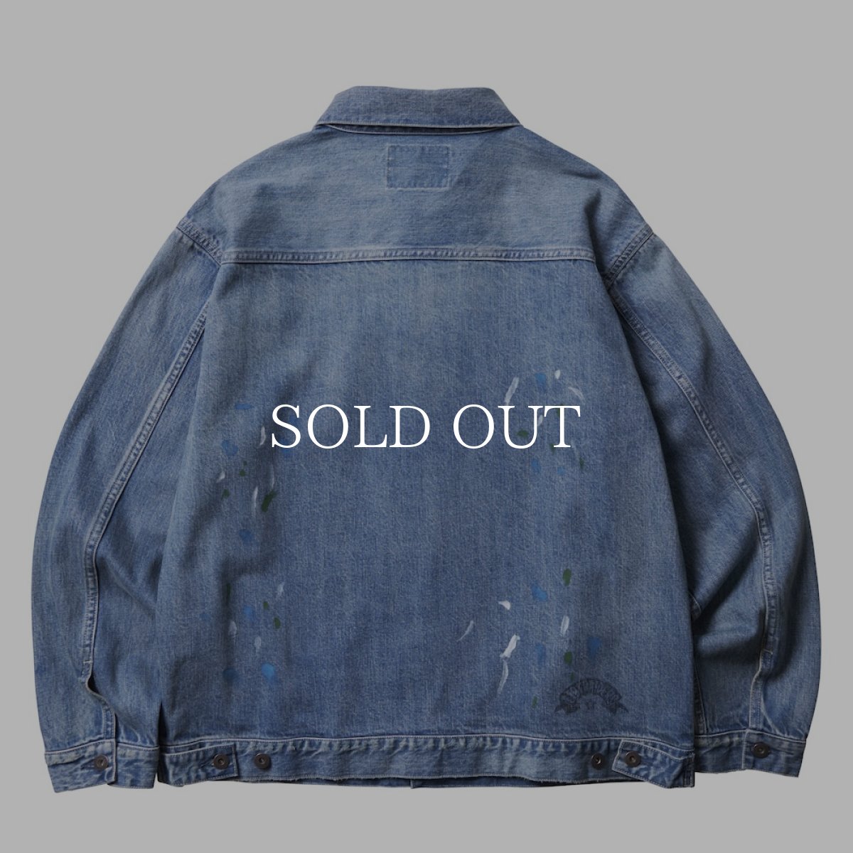 画像3: Liberaiders  FLAG DENIM JACKET (3)