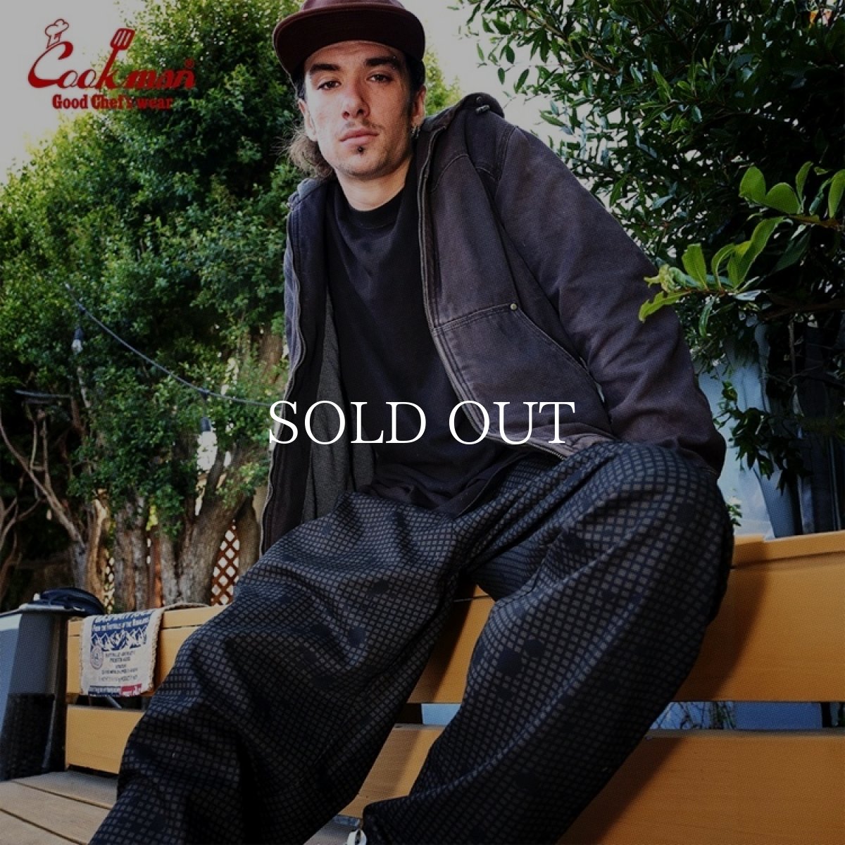 画像22: COOKMAN  Chef Pants Sauce Splash Camo Black (22)