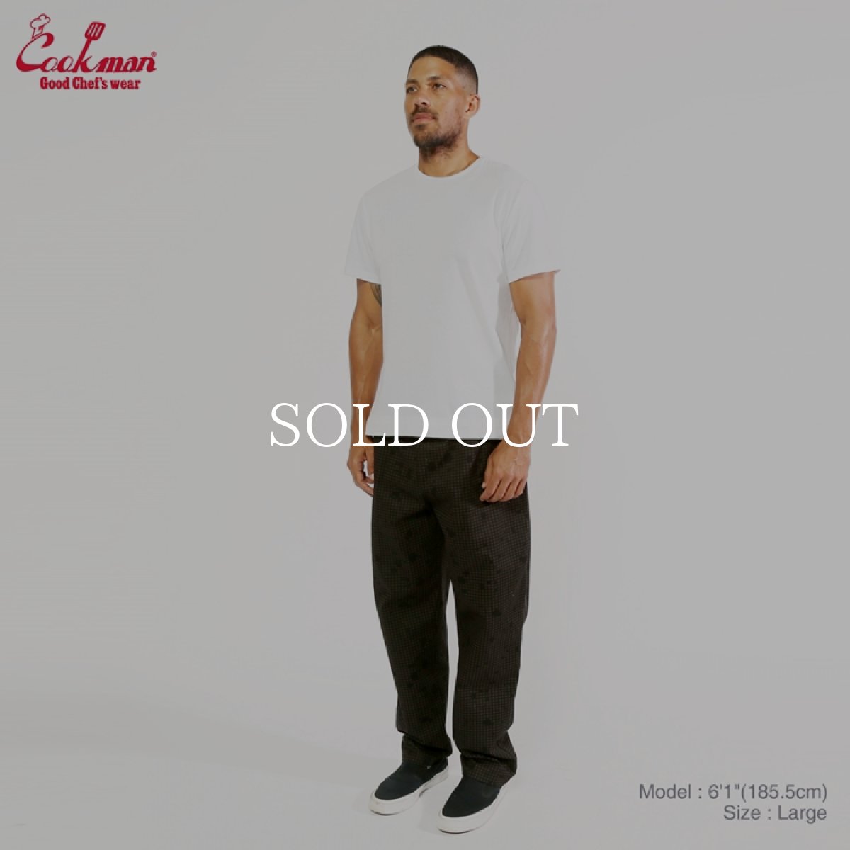 画像13: COOKMAN  Chef Pants Sauce Splash Camo Black (13)