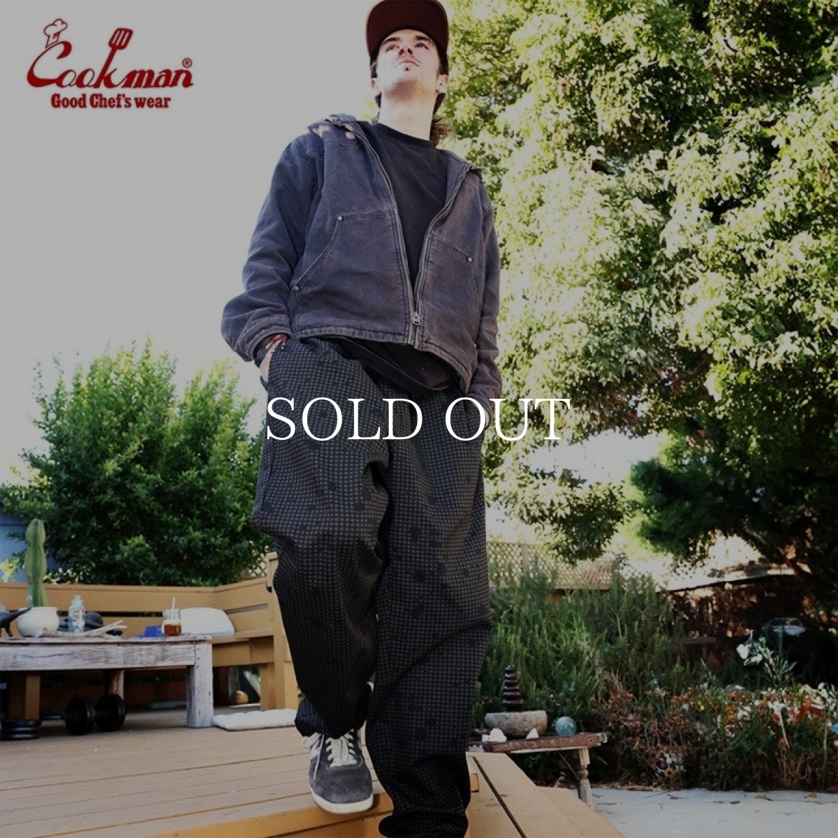 画像17: COOKMAN  Chef Pants Sauce Splash Camo Black (17)