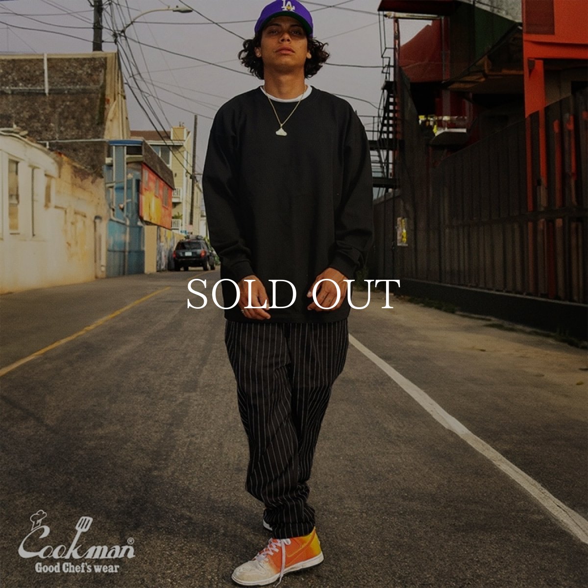 画像14: COOKMAN  Chef Pants Pin Stripe Black (14)