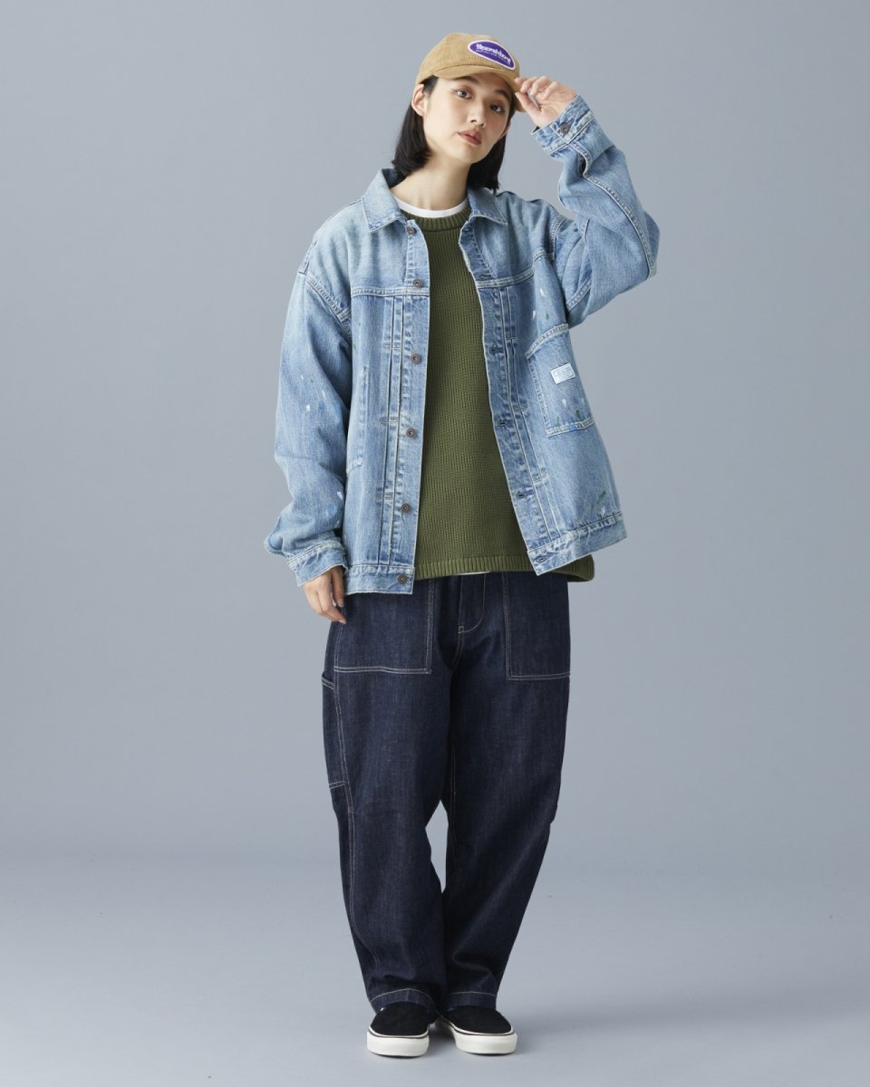 画像13: Liberaiders  FLAG DENIM JACKET (13)