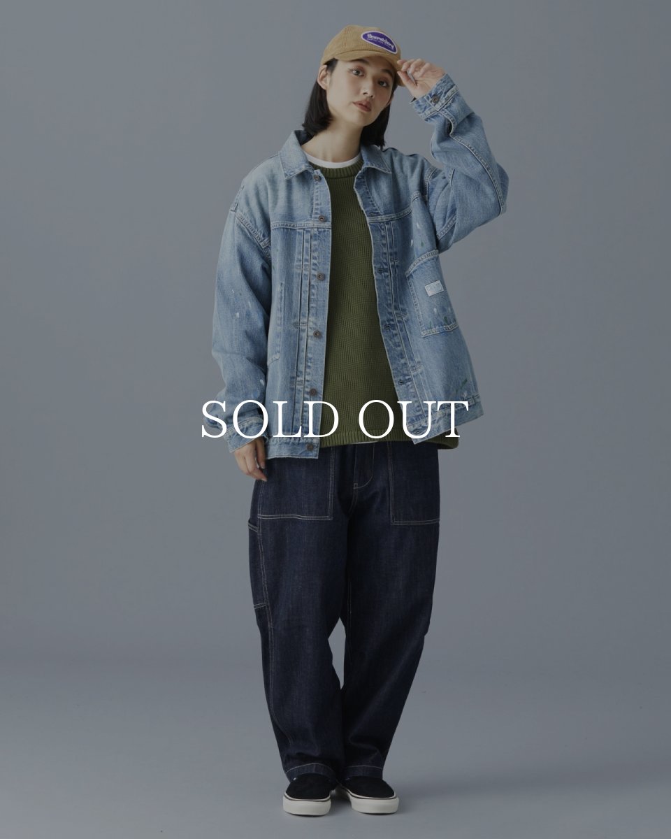 画像13: Liberaiders  FLAG DENIM JACKET (13)