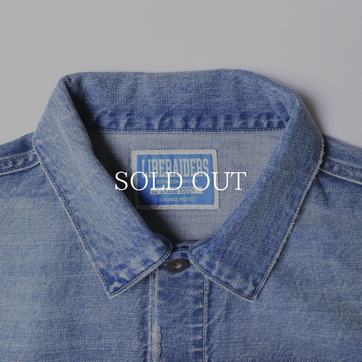 画像9: Liberaiders  FLAG DENIM JACKET (9)