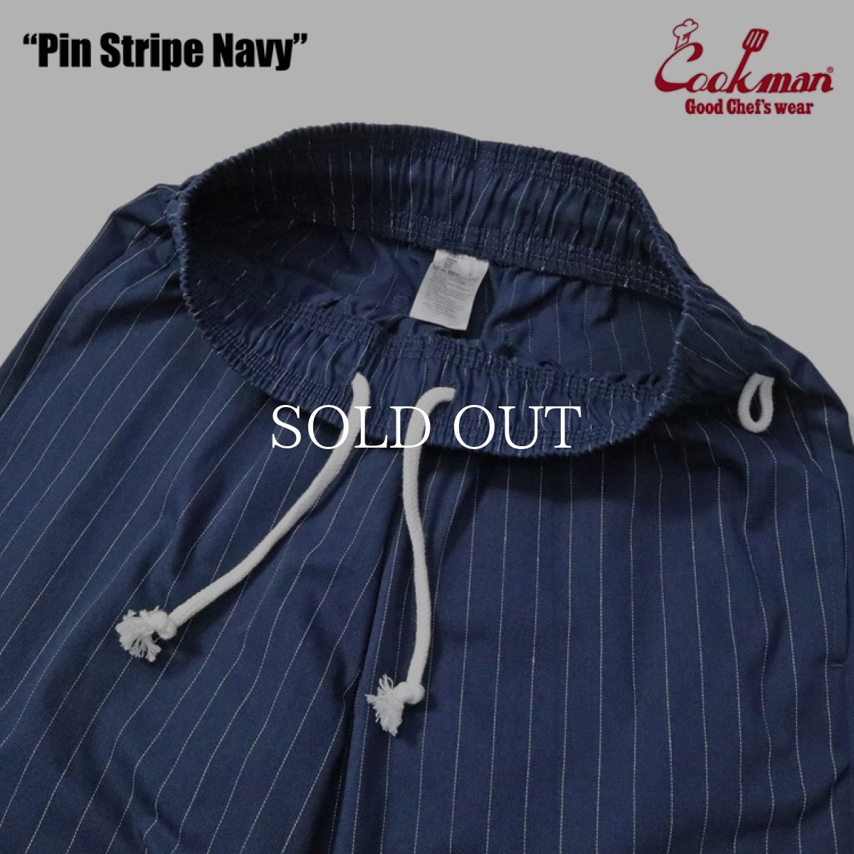 画像7: COOKMAN  Chef Pants Pin Stripe Navy (7)
