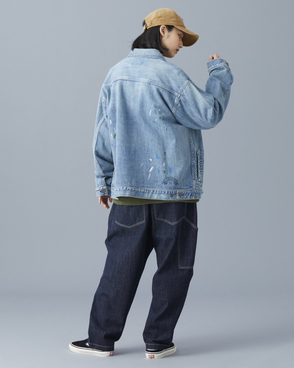 画像14: Liberaiders  FLAG DENIM JACKET (14)