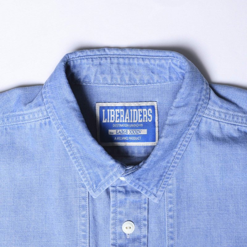 Liberaiders UTILITY DENIM SHIRT 781032403 公式通販