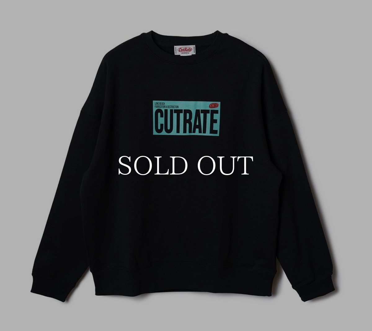 画像4: CUTRATE  CUTRATE BOX LOGO CREW NECK SW (4)
