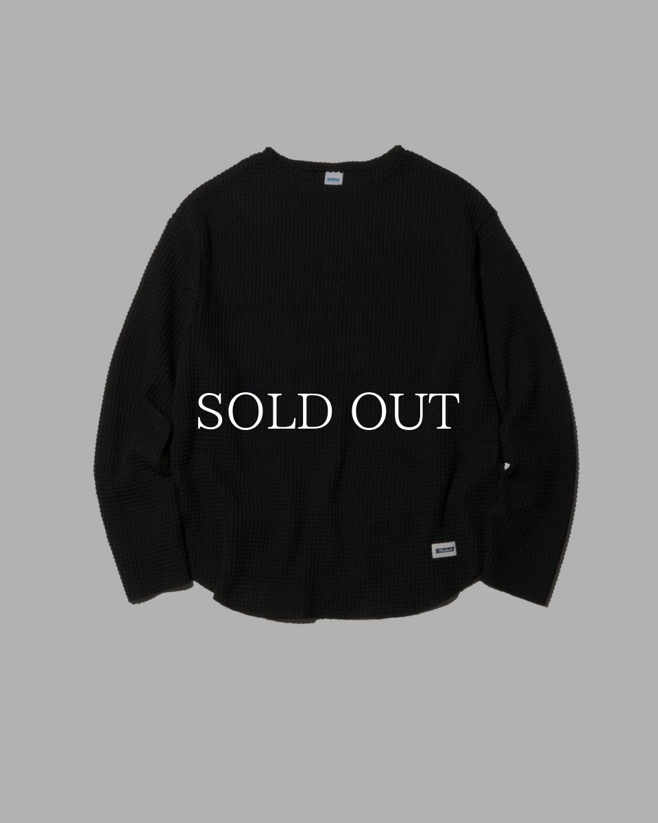 画像13: RADIALL  BIG WAFFLE - BOAT NECK T-SHIRT L/S (13)