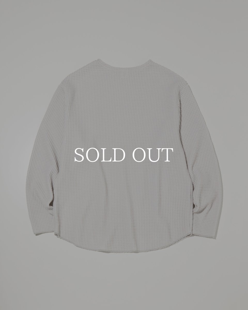 画像2: RADIALL  BIG WAFFLE - BOAT NECK T-SHIRT L/S (2)