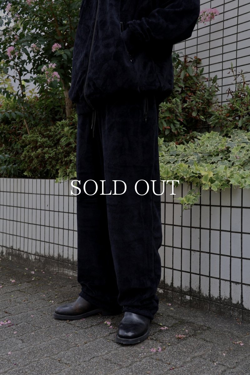 画像7: CALEE  JQ VELOUR TRACK TYPE PANTS <SNAKE PATTERN> (7)
