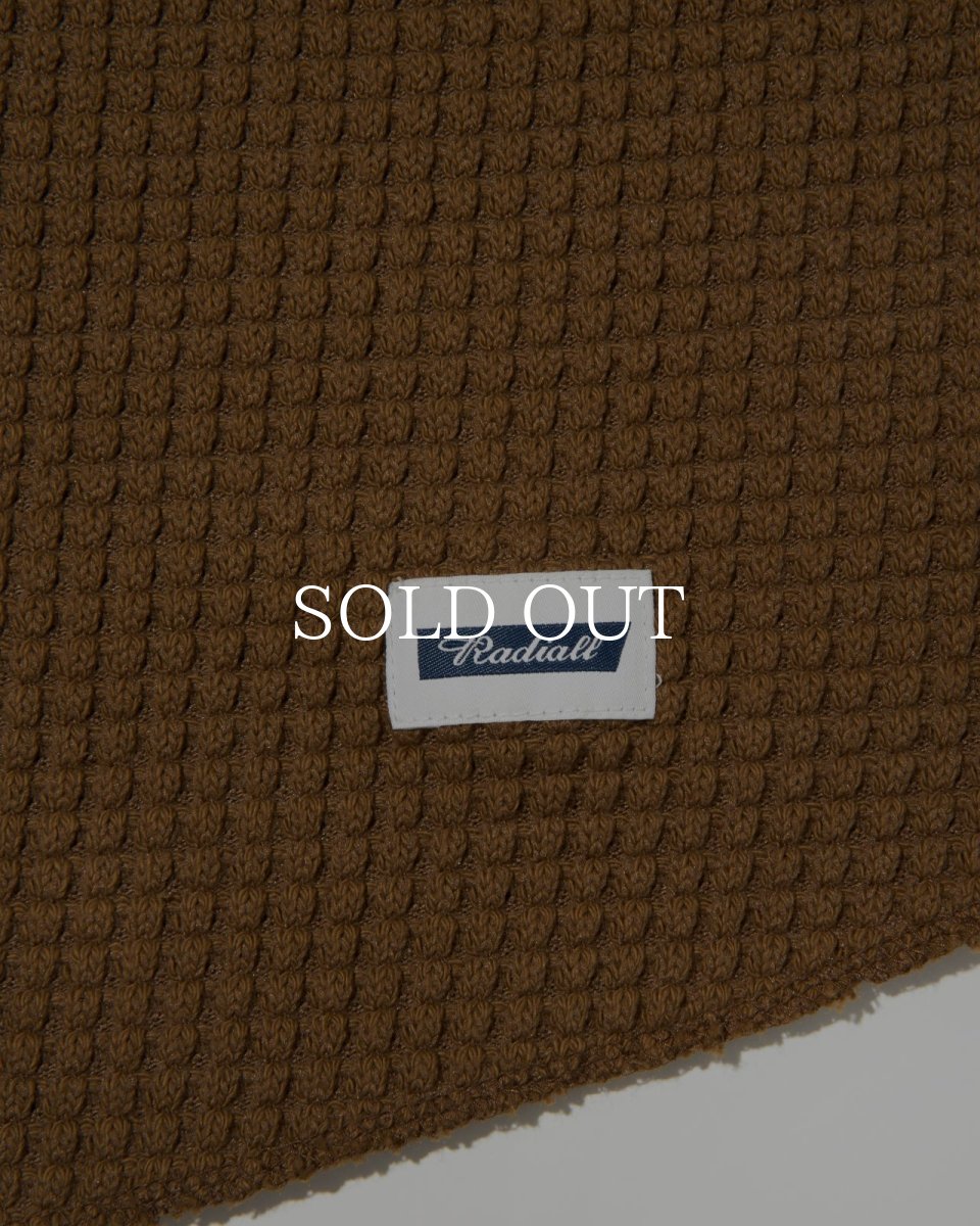 画像8: RADIALL  BIG WAFFLE - BOAT NECK T-SHIRT L/S (8)