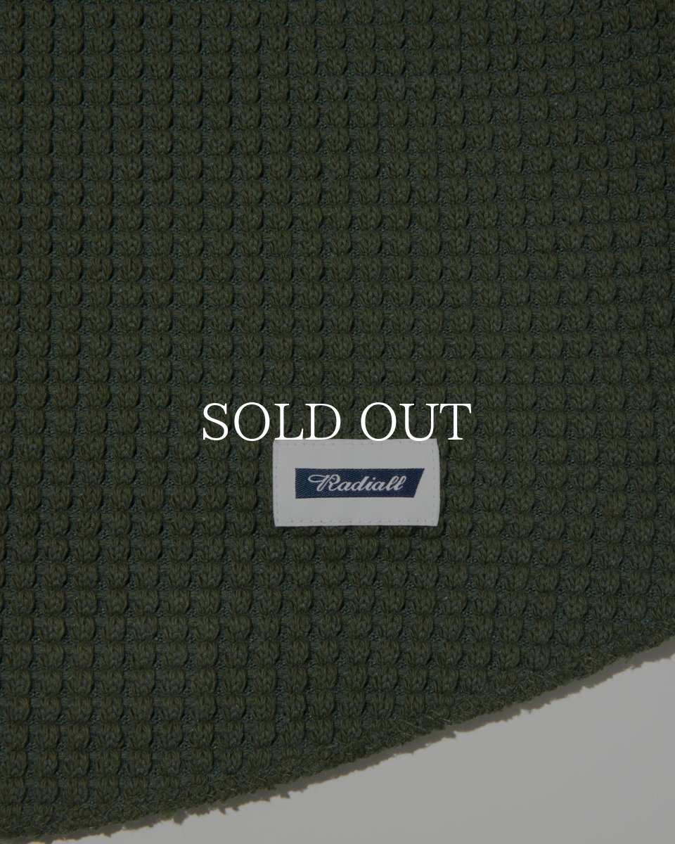 画像12: RADIALL  BIG WAFFLE - BOAT NECK T-SHIRT L/S (12)