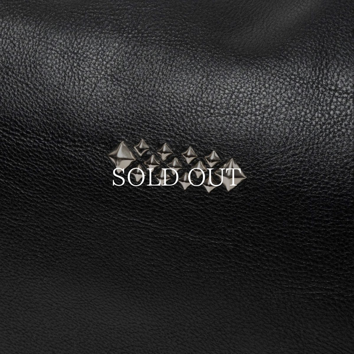 画像3: CALEE  STUDS LEATHER SHOULDER BAG ＜LARGE＞ (3)