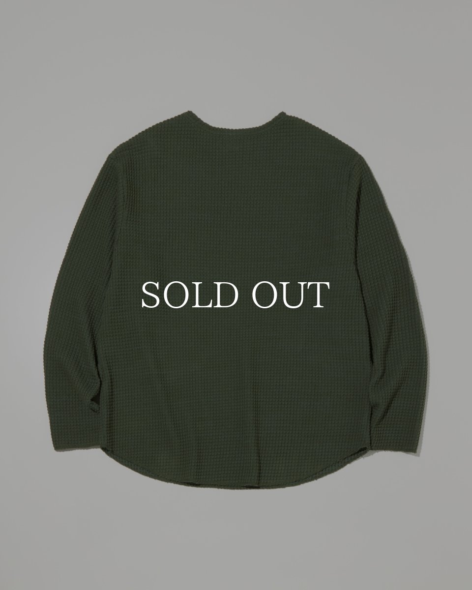 画像10: RADIALL  BIG WAFFLE - BOAT NECK T-SHIRT L/S (10)