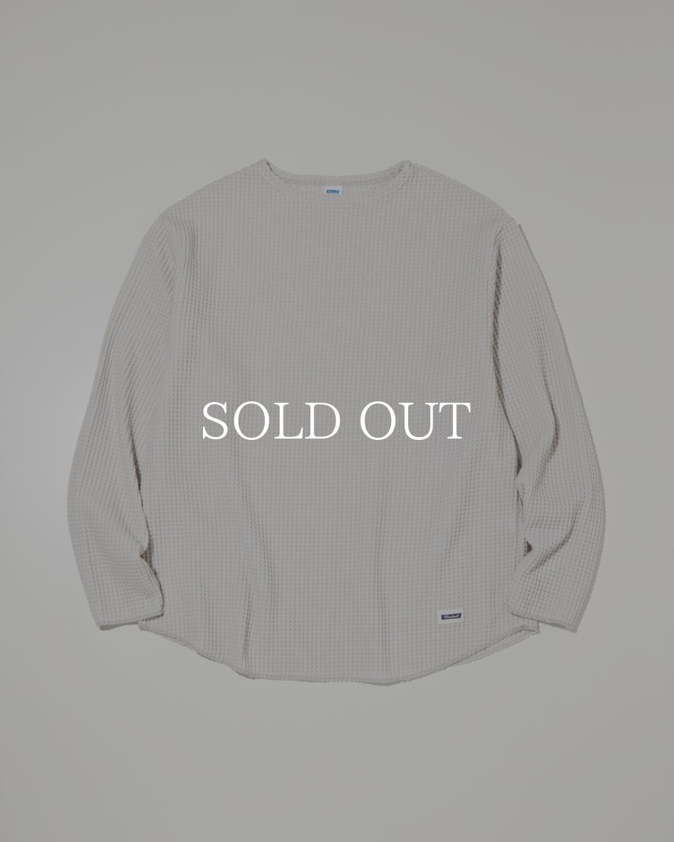 画像1: RADIALL  BIG WAFFLE - BOAT NECK T-SHIRT L/S (1)