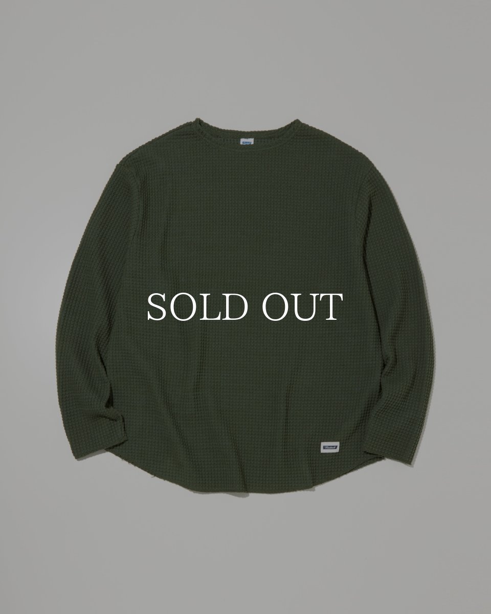 画像9: RADIALL  BIG WAFFLE - BOAT NECK T-SHIRT L/S (9)