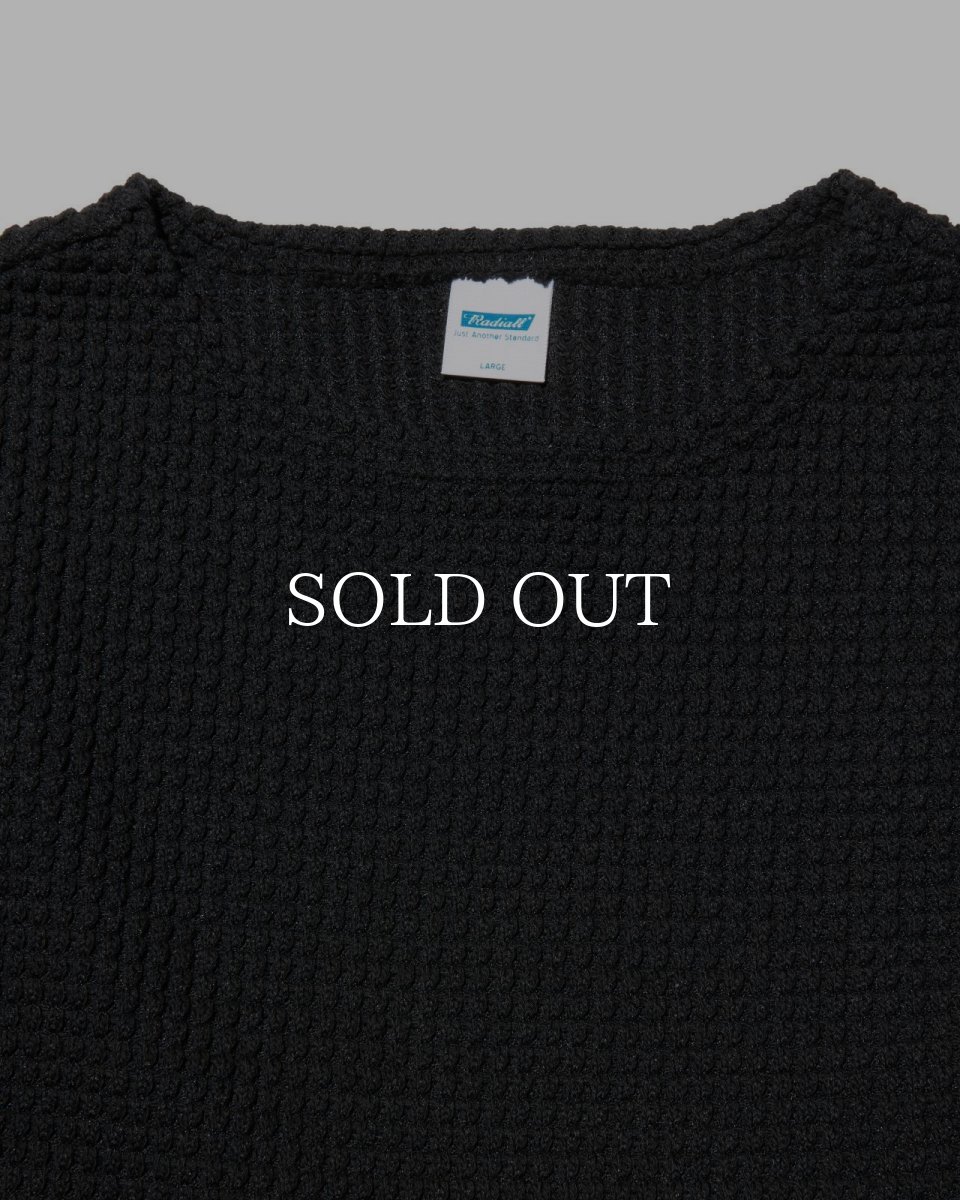 画像15: RADIALL  BIG WAFFLE - BOAT NECK T-SHIRT L/S (15)