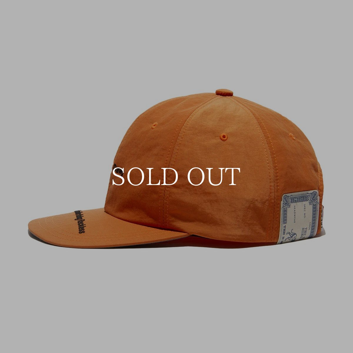 画像8: THE H.W.DOG&CO.  DAWG LOGO SHALLOW CAP (8)