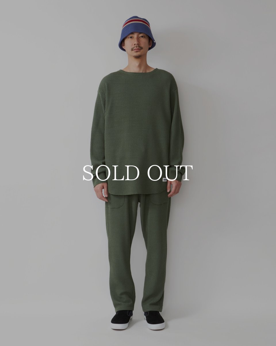 画像17: RADIALL  BIG WAFFLE - BOAT NECK T-SHIRT L/S (17)