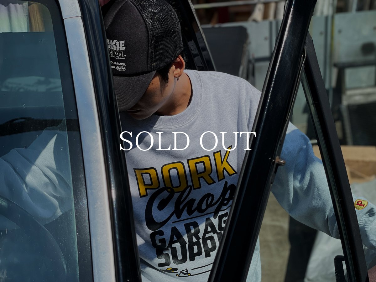 画像9: PORKCHOP GARAGE SUPPLY  MASA SCULP SWEAT B (9)