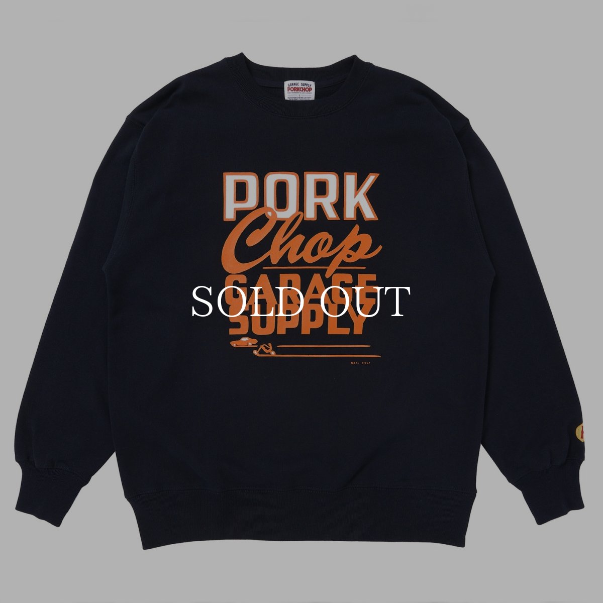 画像5: PORKCHOP GARAGE SUPPLY  MASA SCULP SWEAT B (5)