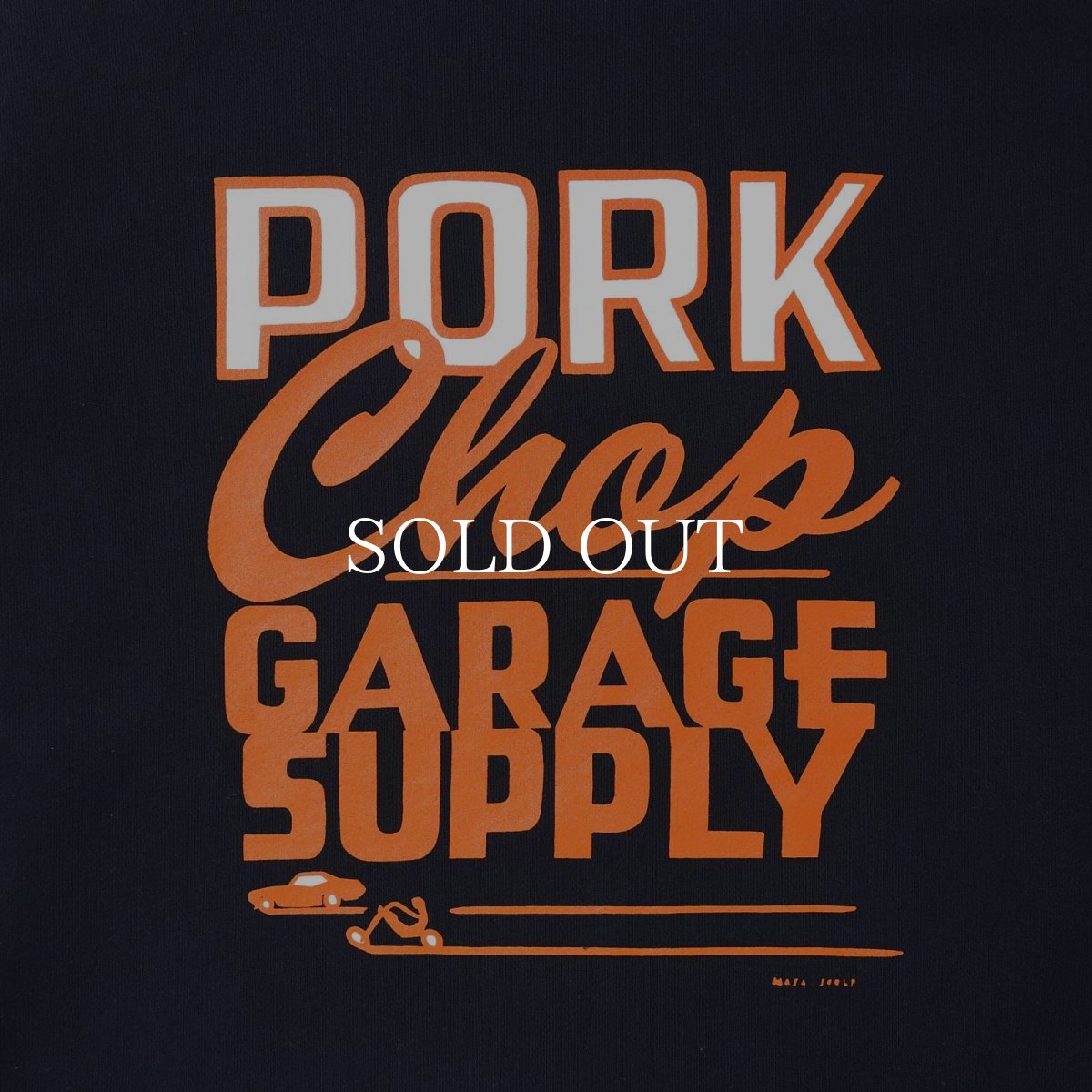 画像6: PORKCHOP GARAGE SUPPLY  MASA SCULP SWEAT B (6)
