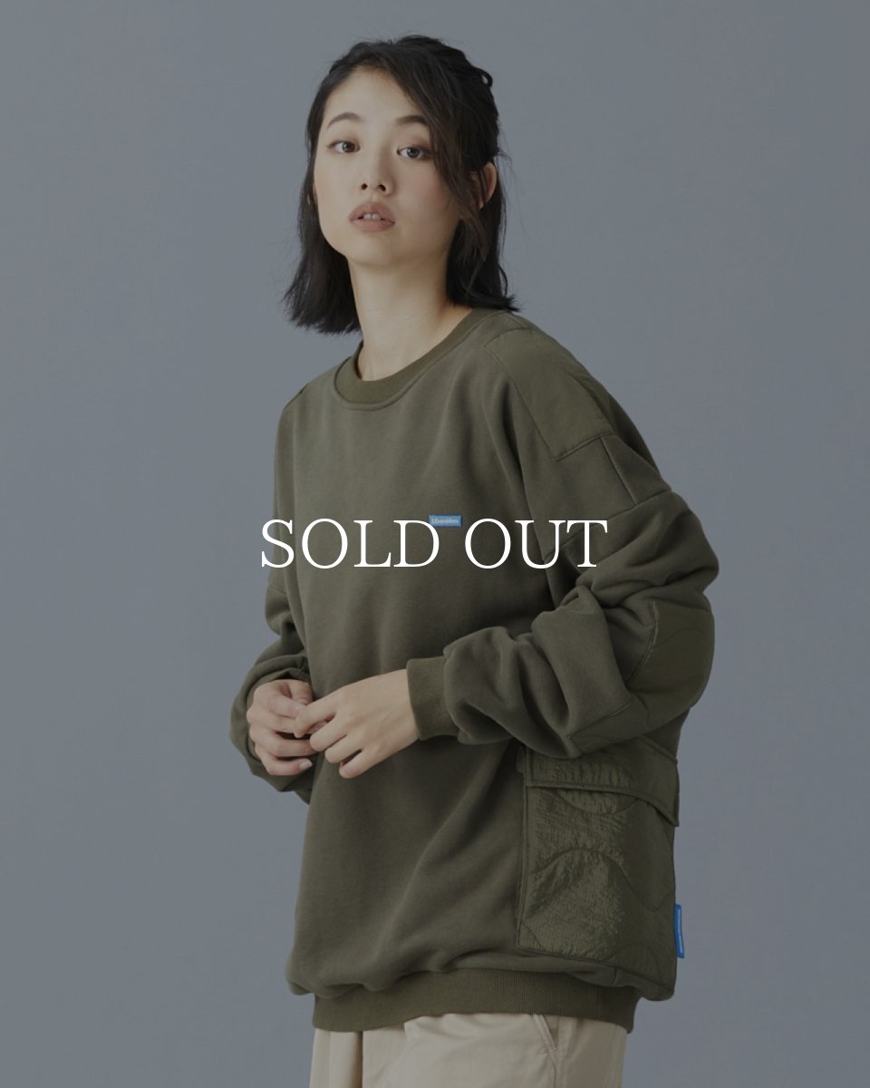 画像23: Liberaiders  QUILTED POCKET CREWNECK (23)