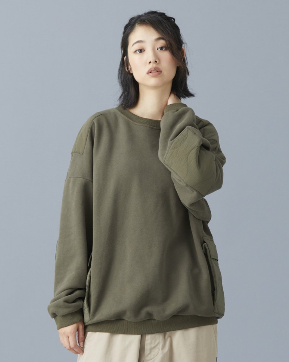 画像22: Liberaiders  QUILTED POCKET CREWNECK (22)
