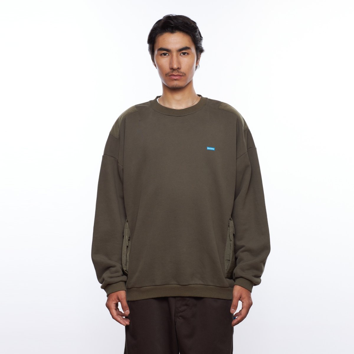 画像16: Liberaiders  QUILTED POCKET CREWNECK (16)