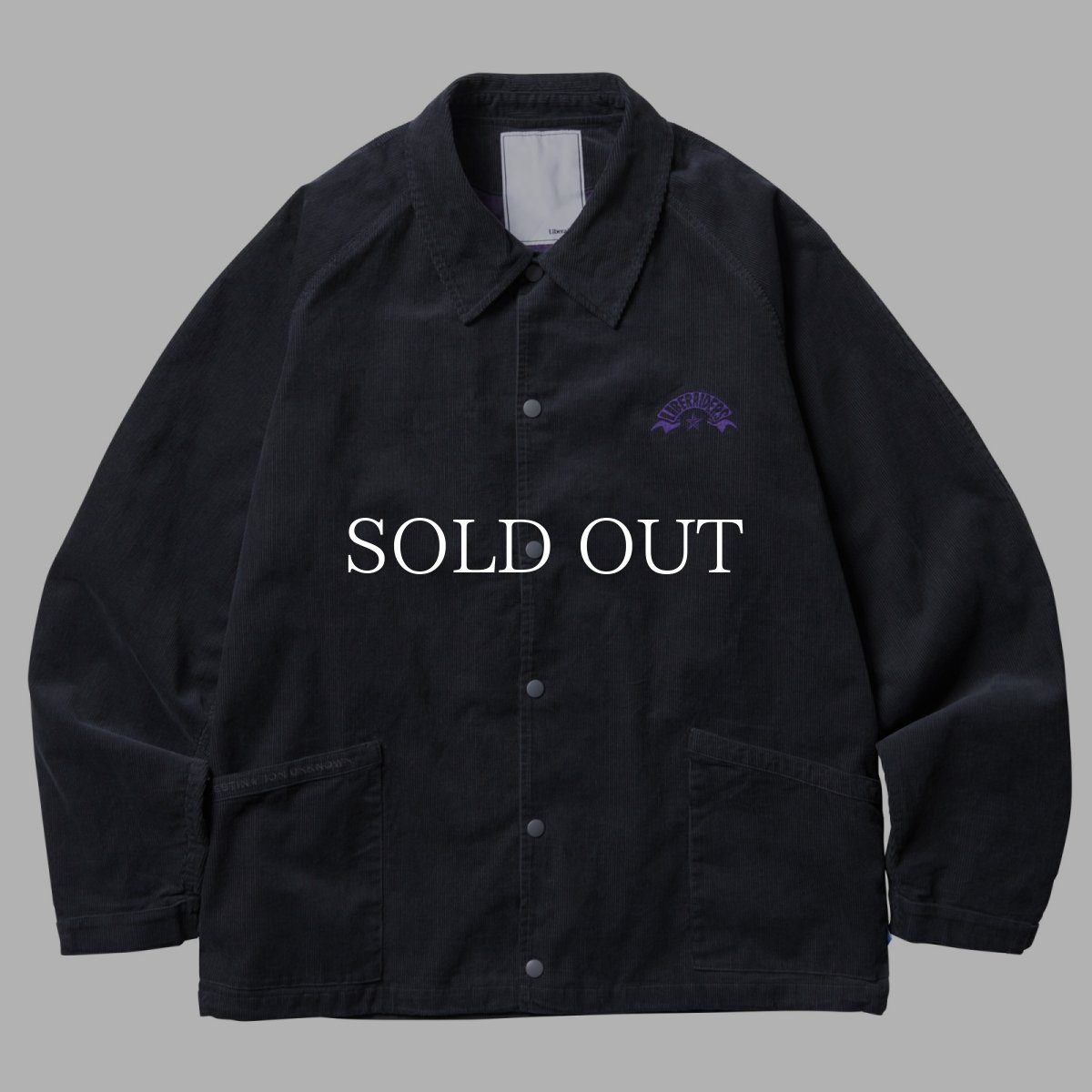 画像1: Liberaiders  CORDUROY COACH JACKET (1)