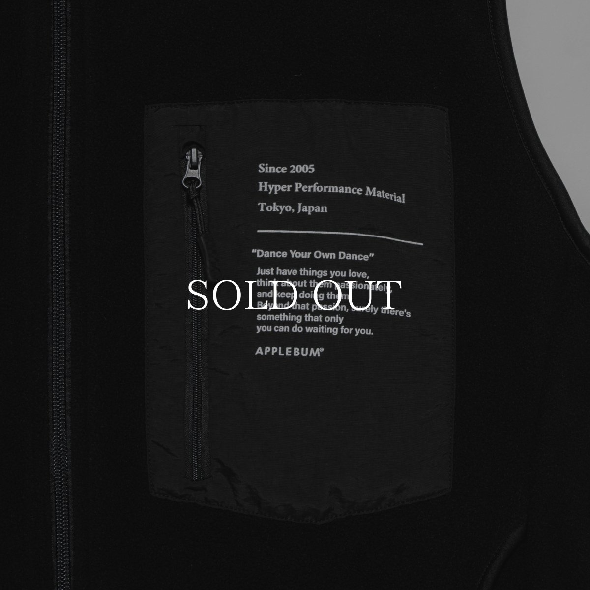 画像5: APPLEBUM  Fleece Full Zip Vest (5)